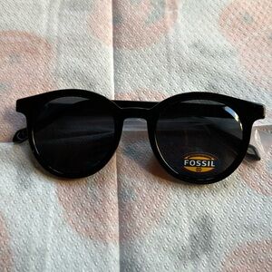 Fossil Sunglasses Black New